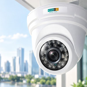 현대 500만 화소 고화질 CCTV 카메라 제품 이미지