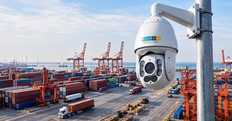 500만 화소 야외용 PTZ 회전형 CCTV